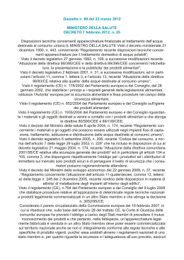 Decreto 7 febbraio 2012, n. 25