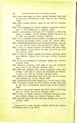 1883. Cenno necrologico su Nicola Antonio Pedicino. Bull, della R