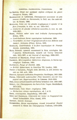 LE BRETON, Essai sur quelques esp&egrave;ces critiques du genre
