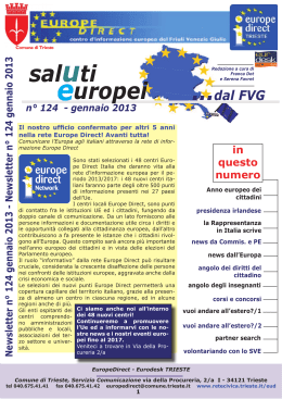 SalUtiEuropei n° 124 – gennaio 2013