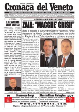 Cronaca del Veneto