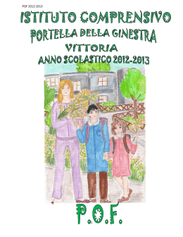 pof ic portella 2012-2013 - Istituto Comprensivo "Portella della