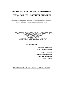 TESI MASTER