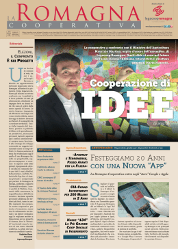 La Romagna Cooperativa 1/2016