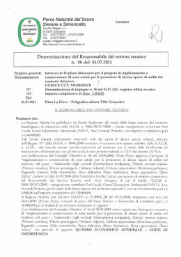 Parco Naturale del Sasso - Ente Parco Sasso Simone e Simoncello