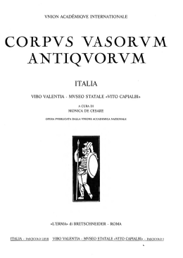 c∆r&pi;vs vasorvm antiqvorvm