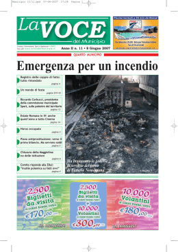Municipio II/11.qxd - La voce del municipio