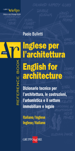 Inglese per l`architettura English for architecture - B2B24