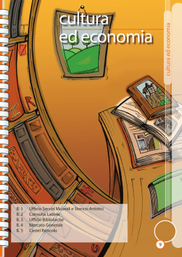 Cultura ed Economia