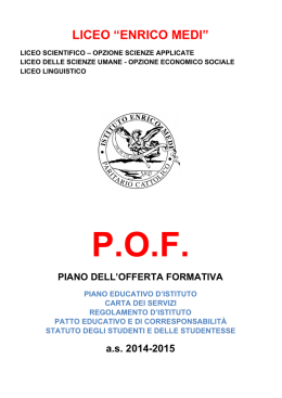 LICEO &ldquo;ENRICO MEDI&rdquo;