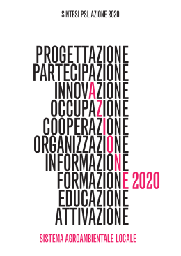 azione 2020 - GAL Garda Valsabbia