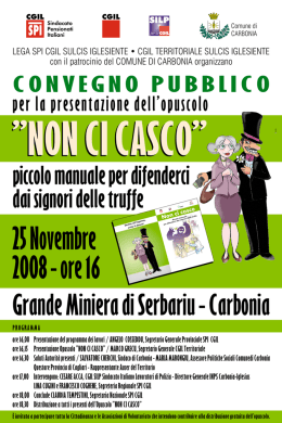 LEGA SPI OGIL SULCIS lGLESIENTE