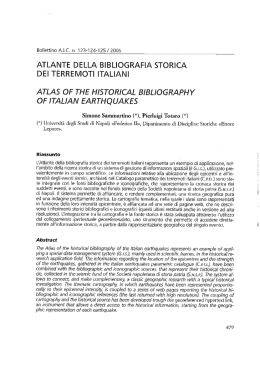 of [tal/an earthquakes