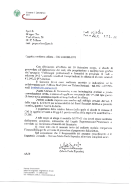 incarico clas - CCIAA di Lodi
