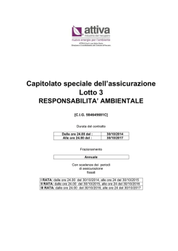 LOTTO 3 - ATTIVA SpA
