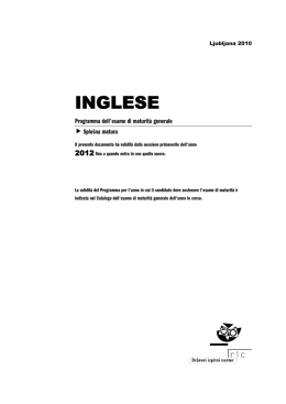 inglese - Dijaski.net