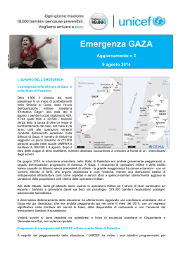 Emergenza GAZA
