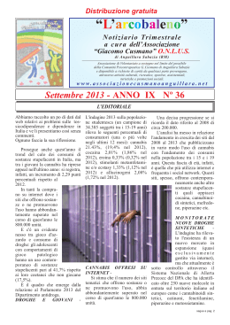 umero 36 Settembre 2013 - Associazione Giacomo Cusmano