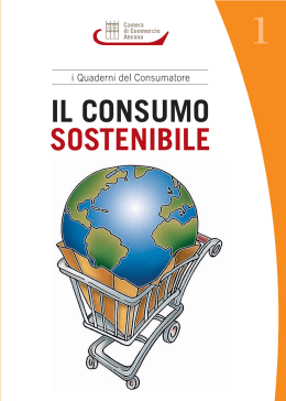 Il Consumo sostenibile - Camera di Commercio di Ancona