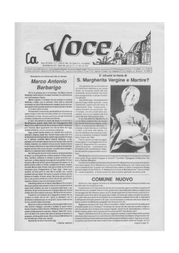 Marco Antonio Barbarigo S. Margherita Vergine e Martire