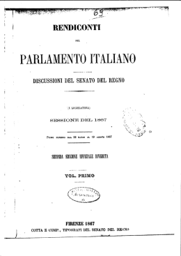 Indice dell`Attivit&agrave; Parlamentare