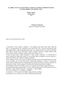 Zampe pulite - Gaia Animali