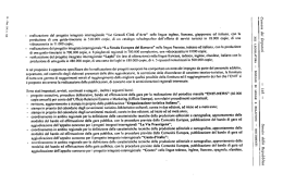 realizzazione del progetto integrato interregionale " Le Grandi Città