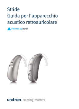Stride Guida per l`apparecchio acustico retroauricolare