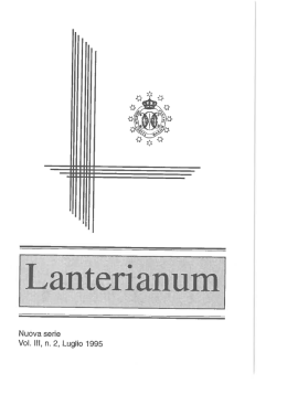 lanterianum 1995-2 - Oblati di Maria Vergine