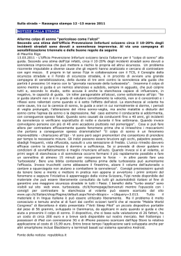 Sulla strada