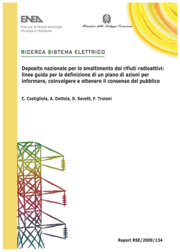 Deposito nazionale per lo smaltimento dei rifiuti radioattivi