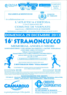 7 comune di vernate - GSD VTV Abbiategrasso