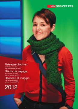 SBB Reisegeschichten 2012