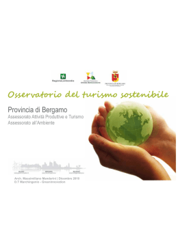 Illustrazione e articolazione del progetto