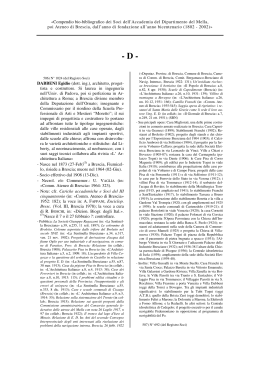 link D - Ateneo di Scienze Lettere ed Arti