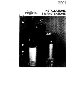 Page 1 Page 2 DATI DI TARGA N&deg; completo dell`elettropompa N&deg; di