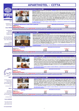 aparthotel - citta