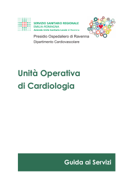 Unità Operativa di Cardiologia - AUSL Romagna
