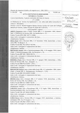 Statuto - Casasanbenedetto.it