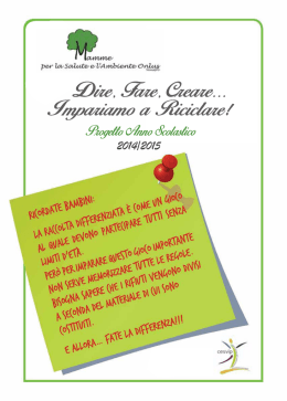 Visualizza l`opuscolo informativo
