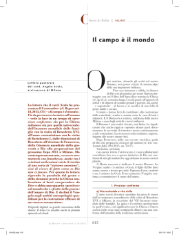 Il campo è il mondo - Edizioni Dehoniane