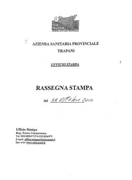 TANI - ASP Trapani