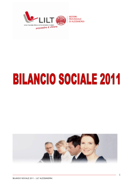 Scarica il Bilancio Sociale 2011