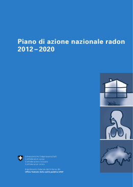 Piano di azione nazionale radon 2012 – 2020