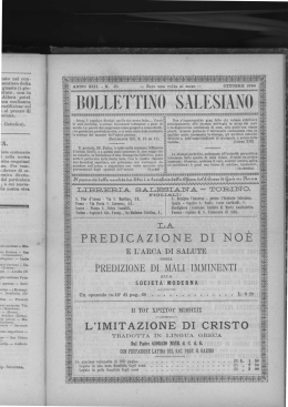 Bollettino Salesiano