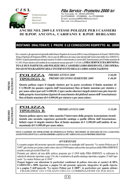 Leggi l`intera la Polizza