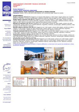 SAINT FRANCOIS LONGCHAMP - Benvenuti nel sito del RASPA