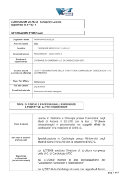 Laurea in Medicina e Chirurgia presso l`Universit&agrave;` degli Studi di