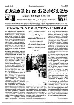 Scarica Pdf - Regole d`Ampezzo