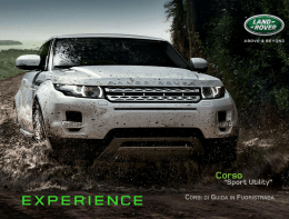 land rover experience - Registro Italiano Land Rover